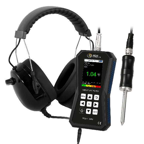 Vibrometro con data logger PCE-VT 3850S-Leggi tutto