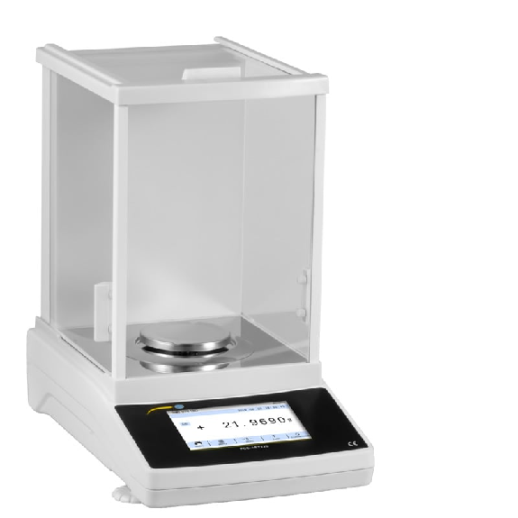 PCE Instruments Touchscreen-Analysenwaage  PCE-ABT 220 |Messbereich: 0 ... 220 g |Messgenauigkeit: ± 0,5 mg-Beschreibung lesen