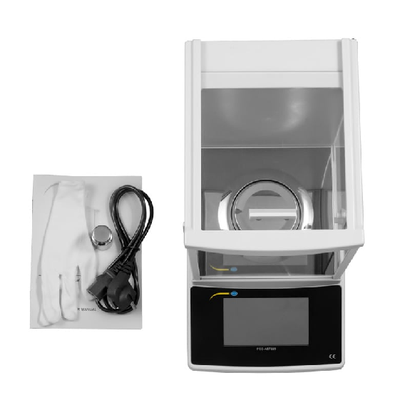 PCE Instruments Touchscreen-Analysenwaage  PCE-ABT 220 |Messbereich: 0 ... 220 g |Messgenauigkeit: ± 0,5 mg-Beschreibung lesen