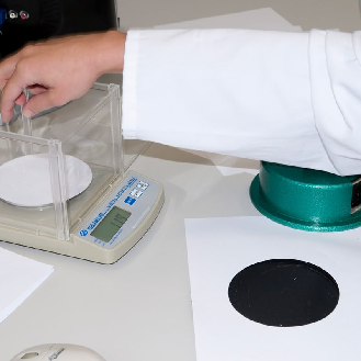 PCE Instruments Papierwaage  PCE-DMS 200 |Wägeeinheiten: g/m², g, oz, oz/yd² |Bereich: 200g / 20000 g/m2-Beschreibung lesen