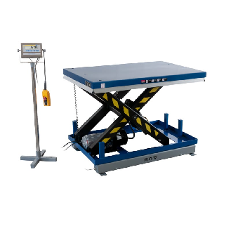 PCE Instruments Table élévatrice hydraulique avec balance  PCE-HLTS 2T-Lire la description