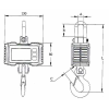 PCE Instruments Dynamometre-Peson-Crochet-peseur  PCE-CS 1000N