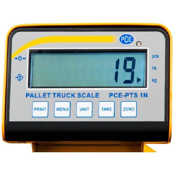 PCE Instruments Handhubwagen-Waage  PCE-PTS 1N |Wägebereich: 2000 kg |Ablesbarkeit: 1 kg-Beschreibung lesen