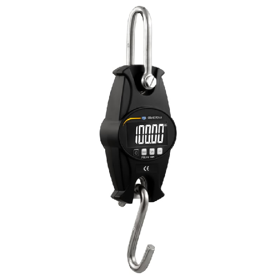 PCE Instruments Hängewaage  PCE-HS 100N |Messbereich: 0 ... 100 kg |Auflösung: 50 g |Genauigkeit: ±1 % v. Mb.-Beschreibung lesen