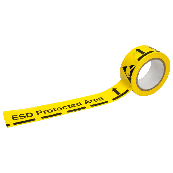 Bodenmarkierungsband "ESD Protected Area", ESD, 50 mm, 33 m-Beschreibung lesen