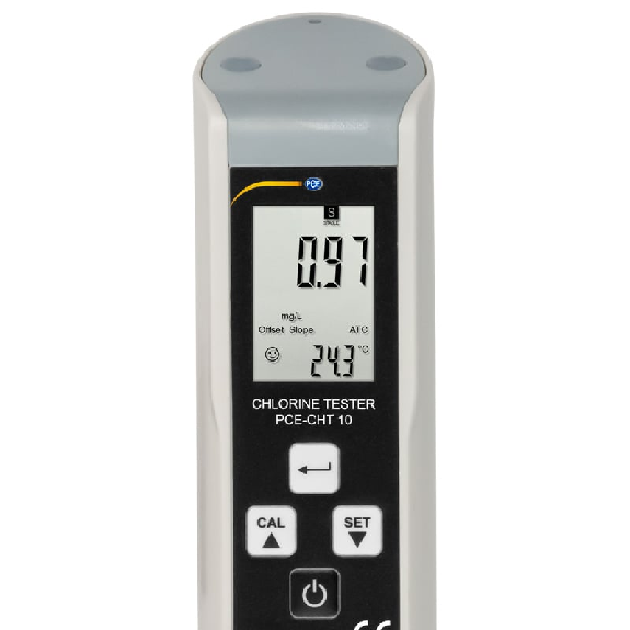 Misuratore di cloro per piscine PCE-CHT 10 Misuratore di cloro per piscine PCE-CHT 10-Leggi tutto