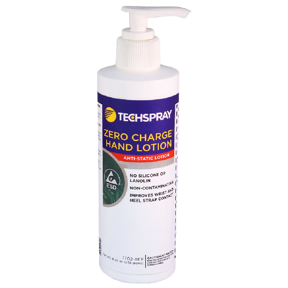 Techspray Handlotion Zero Charge-Lire la description