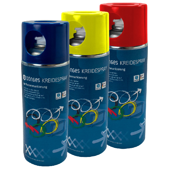 Kreidemarkierspray, 400 ml, rot, Verpackungseinheit 6 Stück-Beschreibung lesen