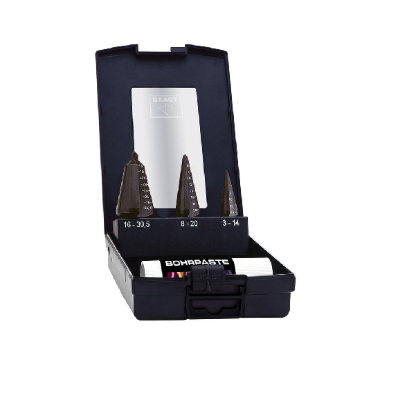 3 tlg. HSS Blechschälbohrer Set 3 - 30,5 mm - HSS Stahl Blechbohrer-Beschreibung lesen