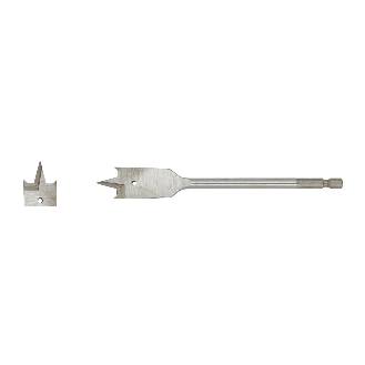 Flachfräsbohrer-Satz Quick, 6-teilig, 10-25 mm-Beschreibung lesen