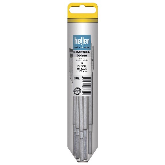 HELLER FLAT MILLING DROY Set rapide, 6 parties, 10-25 mm-Lire la description