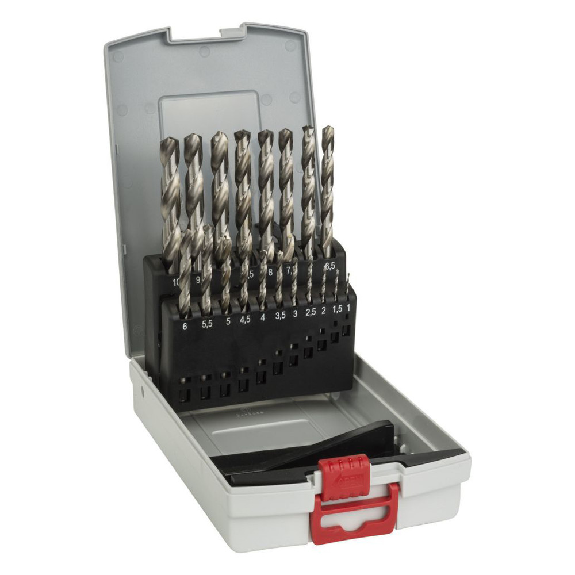 Pro Box HSS-G 135°, 19 tlg., 1,0 - 10,0 mm Pro Box HSS-G 135°, 19 tlg., 1,0 - 10,0 mm-Beschreibung lesen
