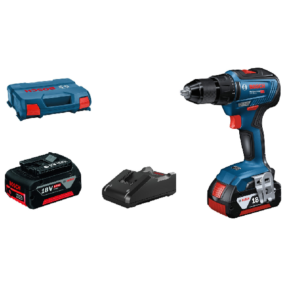 Taladro atornillador inalámbrico 18V 5.0 Ah-Leer más