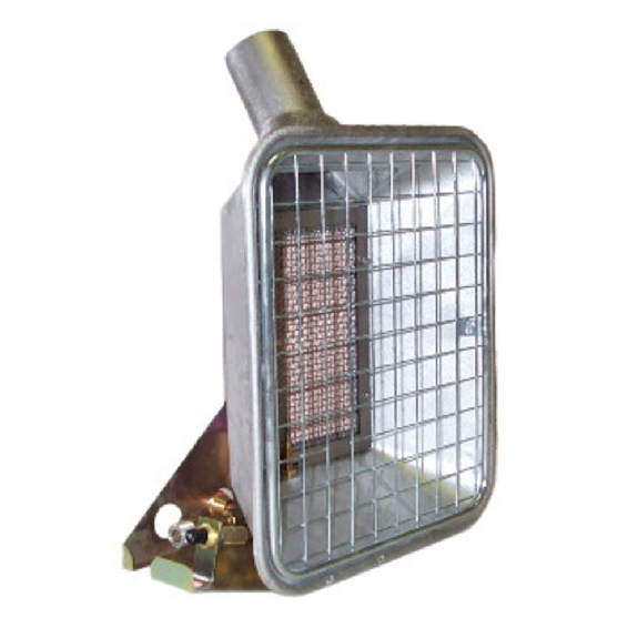 Borrmann Brenner Infrarouge Heat Radiator Propangas, allumage piézo-Leer más