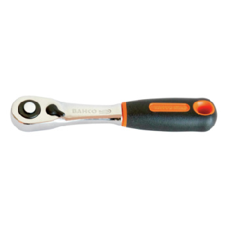 Matraca reversible BAHCO 1/4", cabezal delgado, longitud 150 mm-Leer más