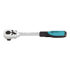 Matraca reversible HAZET 1/2", 199 mm, mango de 2 componentes