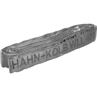Eslinga redonda HK gris, longitud 1 m, material poliéster-Leer más