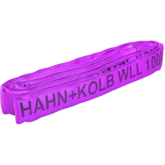 Élingue ronde Hk Violet, longueur 1,5 m, matériau en polyester-Beschreibung lesen