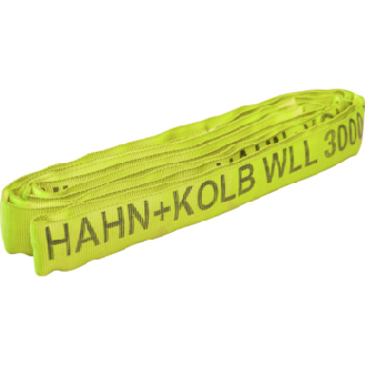 Eslinga redonda HK amarilla, longitud 3 m, material poliéster-Leer más