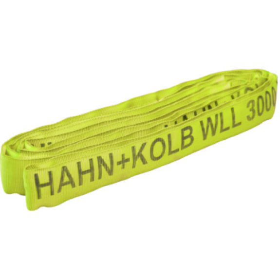 Élingue ronde HK jaune, longueur 2 m, matériau en polyester-Beschreibung lesen