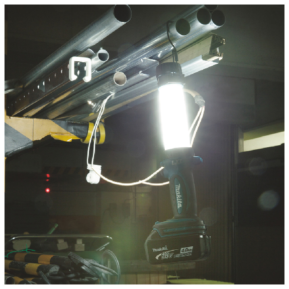 Makita LED-Akku-Werkstattleuchte, 2.100 lm, 18 V, solo, DML806-Beschreibung lesen