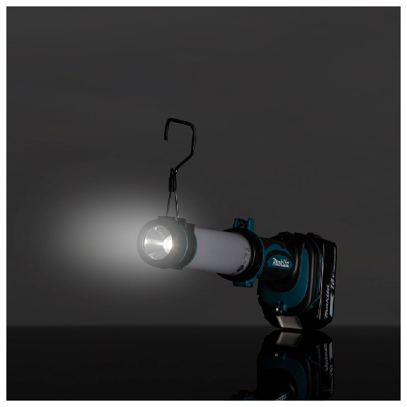 Makita LED-Akku-Werkstattleuchte, 2.100 lm, 18 V, solo, DML806-Beschreibung lesen
