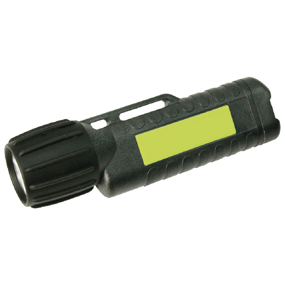 Helmlampe 3AA eLED CPO, ES Frontschalter, schwarz, nachl. Streifen-Beschreibung lesen