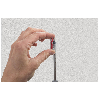 Dübellochschläger-Set SoftFinish, mit 4 Dübeln