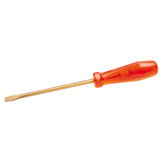 Schlitz-Schraubendreher funkenfrei, 4,5 x 100 mm Schlitz-Schraubendreher funkenfrei, 4,5 x 100 mm-Beschreibung lesen