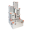 Eurx 400 x 300 x 460 mm orange