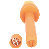 Blinkleuchte für Faltleitkegel, orange, 16 x 4,5 cm