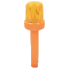 Blinkleuchte für Faltleitkegel, orange, 16 x 4,5 cm