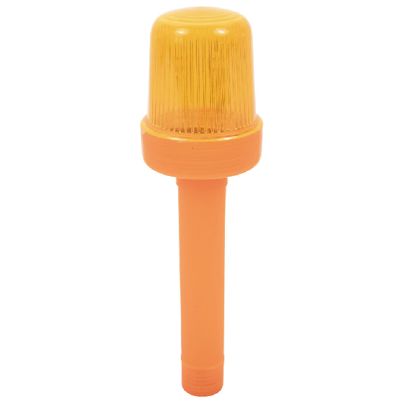 Blinkleuchte für Faltleitkegel, orange, 16 x 4,5 cm Blinkleuchte für Faltleitkegel, orange, 16 x 4,5 cm-Beschreibung lesen