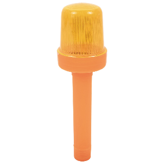Blinkleuchte für Faltleitkegel, orange, 16 x 4,5 cm-Beschreibung lesen
