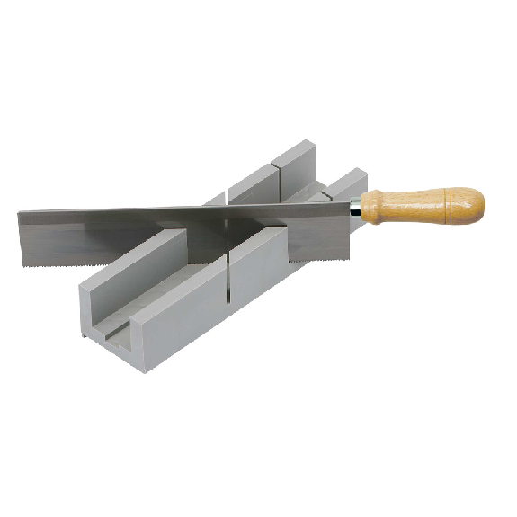 Gehrungs-Schneidlade mit säge, 250 mm-Beschreibung lesen