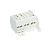 Hauptleitungabzweigklemme, je 2 x 25 mm², 2 x 16 mm², Anzahl Pole 3