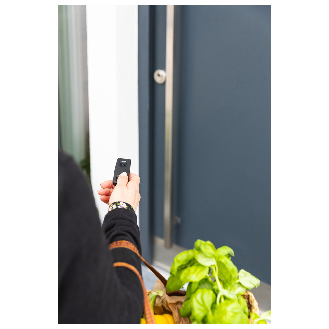 Bluetooth-Fernbedienung HomeTec Pro CFF3100, schwarz-Beschreibung lesen