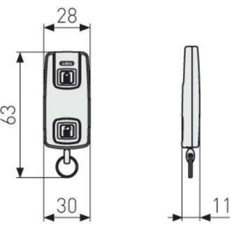 ABUS Bluetooth-Fernbedienung HomeTec Pro CFF3100-Beschreibung lesen