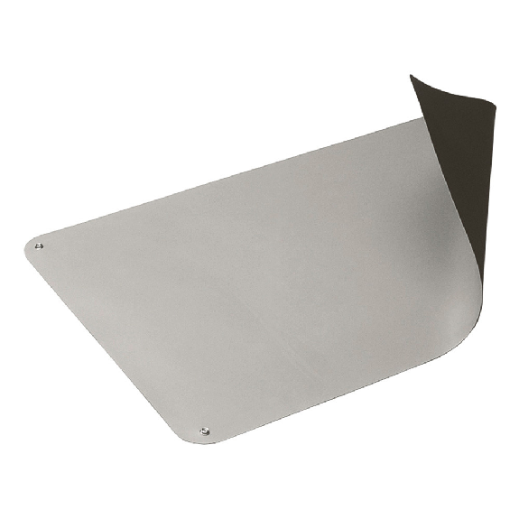 Tischbelag, ESD, 610 x 1.220 mm, hellblau, gerundete Ecken, 2 x 10 mm DK-Beschreibung lesen