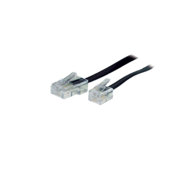 Câble de connexion Dönges RJ11 / RJ45, 3 m, noir-Leggi tutto