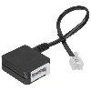 TAE Adapterkabel, RJ11 Stecker auf TAE-N Buchse TAE Adapterkabel, RJ11 Stecker auf TAE-N Buchse