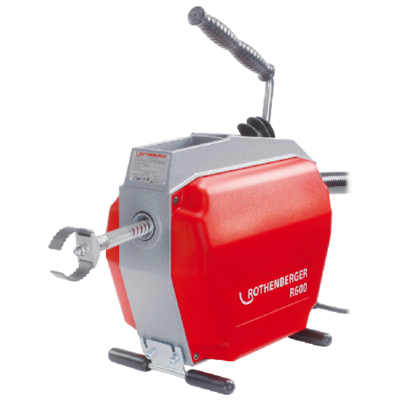 Rohrreinigungsmaschine R600 mit Schlauch Rohrreinigungsmaschine R600 mit Schlauch-Beschreibung lesen