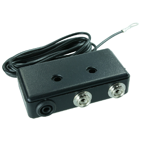 Erdungsbox, ESD, 2 x 10 mm DK, 1 x 4 mm Sicherheitsbuchse-Beschreibung lesen