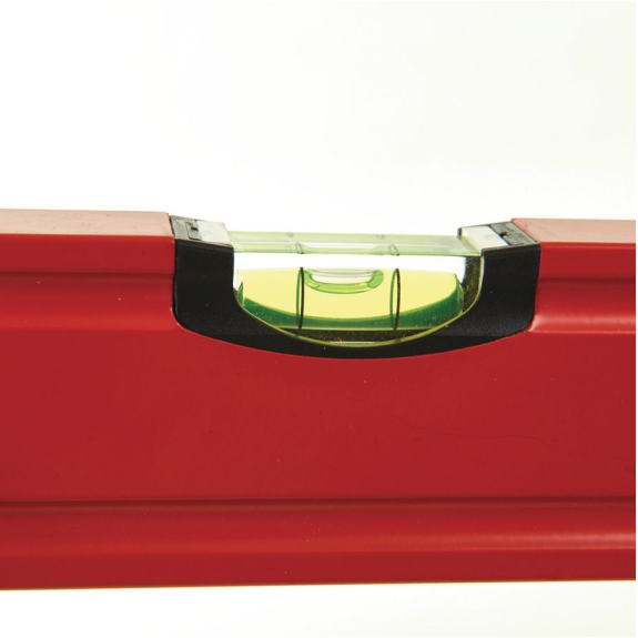 Slim Wasserwaage, stoßsichere Baustellen geeignete Wasserwaage, 60 cm-Beschreibung lesen