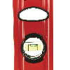 Slim Wasserwaage, stoßsichere Baustellen geeignete Wasserwaage, 60 cm