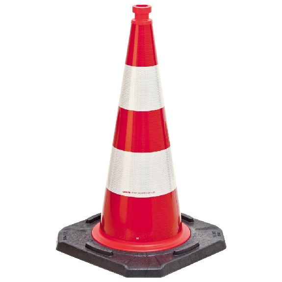 Dönges Traffic Control Cone Selon TL, rétroreflecting, 750 mm, Film Type A (RA1)-Leggi tutto