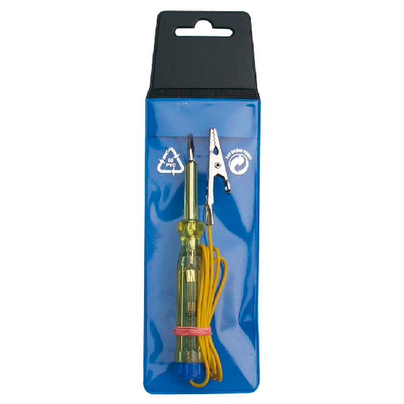 Auto-Stromprüfsatz 6 - 24 Volt, Länge 120 mm, in Einzeltasche Auto-Stromprüfsatz 6 - 24 Volt, Länge 120 mm, in Einzeltasche-Beschreibung lesen