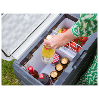 Kühlbox Fred 40, mit 12V/24V Anschluss, 40 L, 1 Kühlfach-Beschreibung lesen