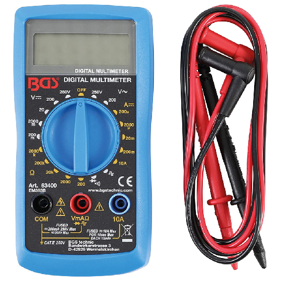 Digital-Multimeter Digital-Multimeter-Beschreibung lesen