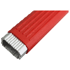 Teleskopleiter nach EN 1147, rot, 350 cm